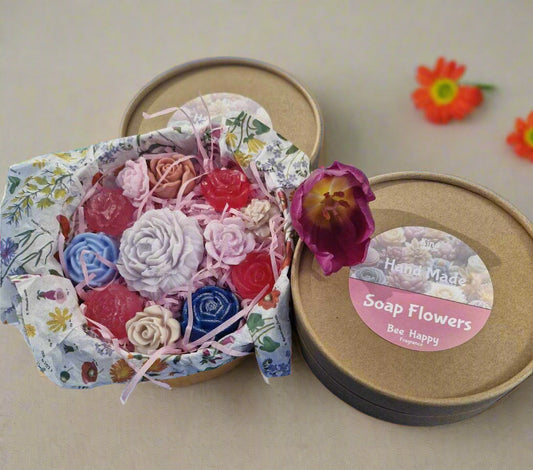 Soap Flower Gift Box