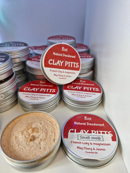 Clay Pitts Natural Deodorant