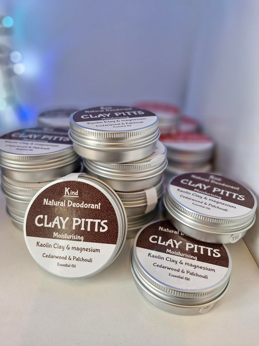 Clay Pitts Natural Deodorant