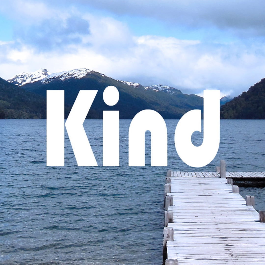 Kind logo with background